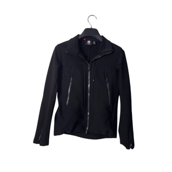Victorinox Mens Black Softshell Jacket M - Picture 1 of 8